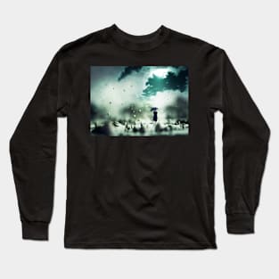 Walking on the Moon Long Sleeve T-Shirt